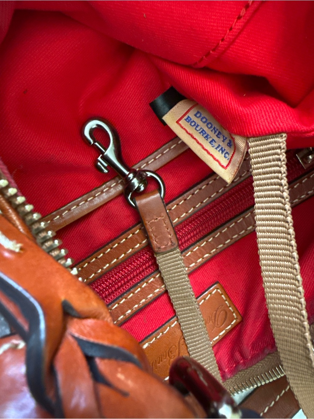 Dooney & Bourke Pebble Grain Hobo Shoulder Bag - Picture 8 of 16